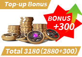 2880 + 300 Tokens