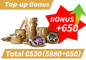 5880 + 650 Tokens